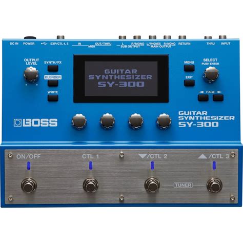 boss electric guitar synthesizer sy-300 pedal box|boss sy 200 vs 300.